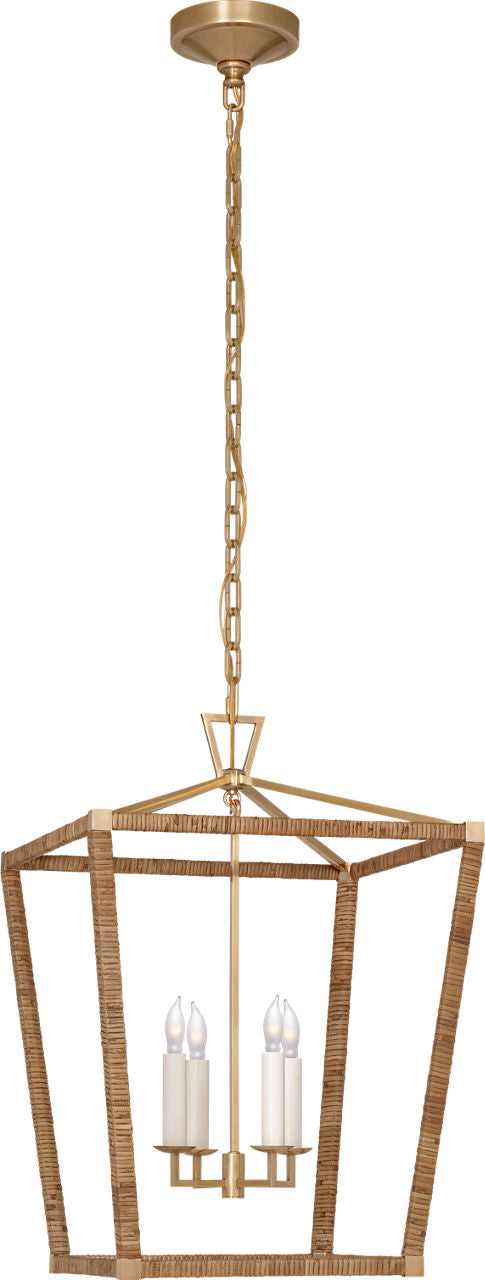 Lanterna Darlana Medium Wrapped — Chapman & Myers for Visual Comfort & Co.