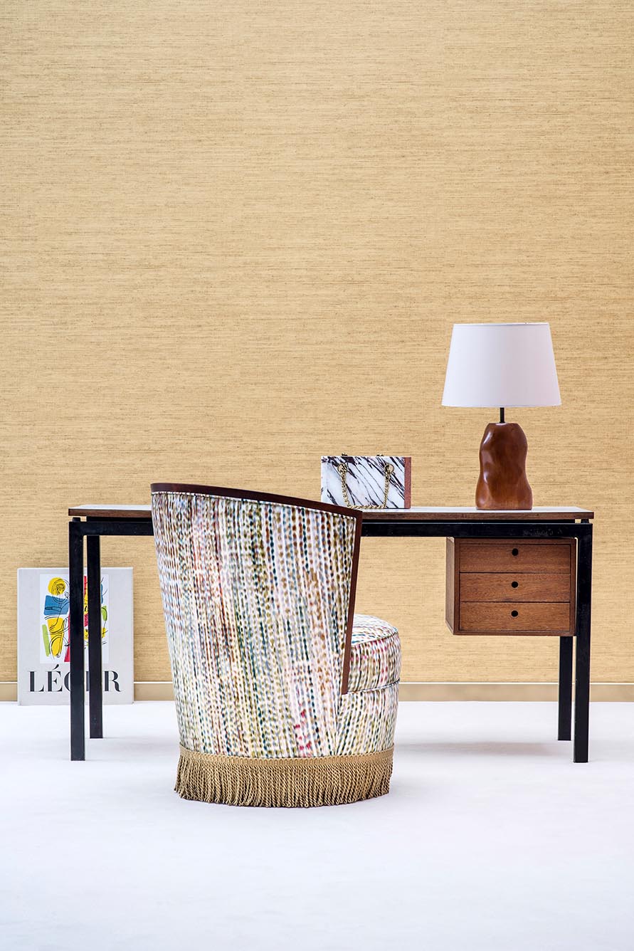 Nuances room setting — Pierre Frey fabric