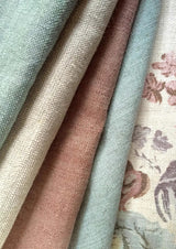 Oaksey Linen Oyster — Lewis & Wood stof