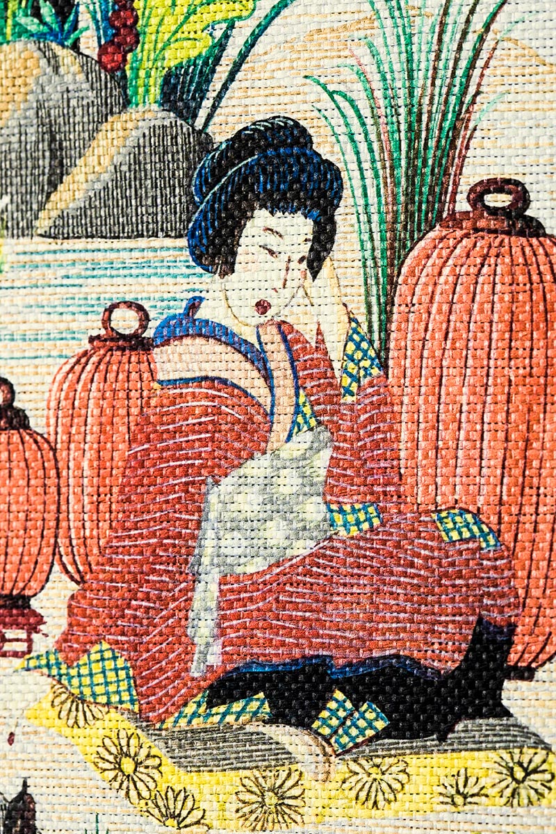 Ogaki miljöbild — Pierre Frey tapet