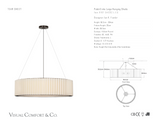 Palati Extra Large Plafondlamp — Ian K. Fowler for Visual Comfort & Co. maatschets