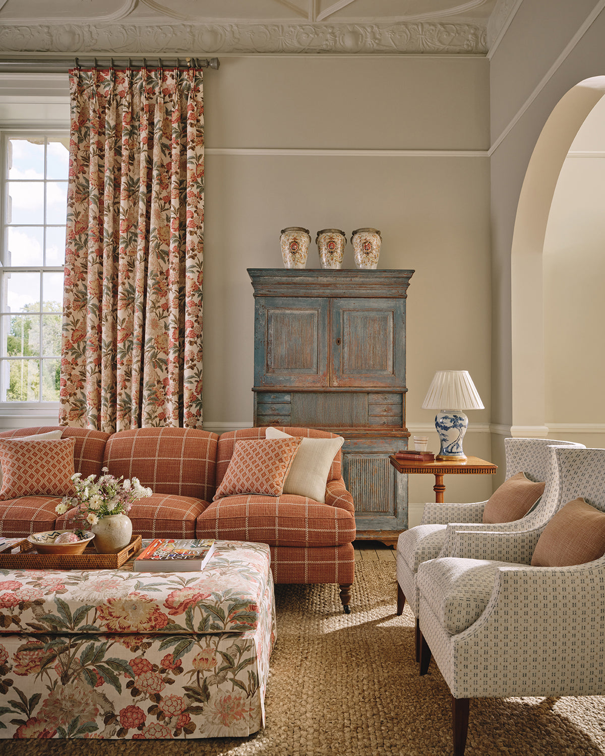 Pendine sfeerbeeld — Colefax & Fowler stof