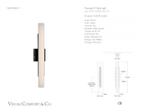 Precision 21" Wandlamp — Kelly Wearstler for Visual Comfort & Co. maatschets