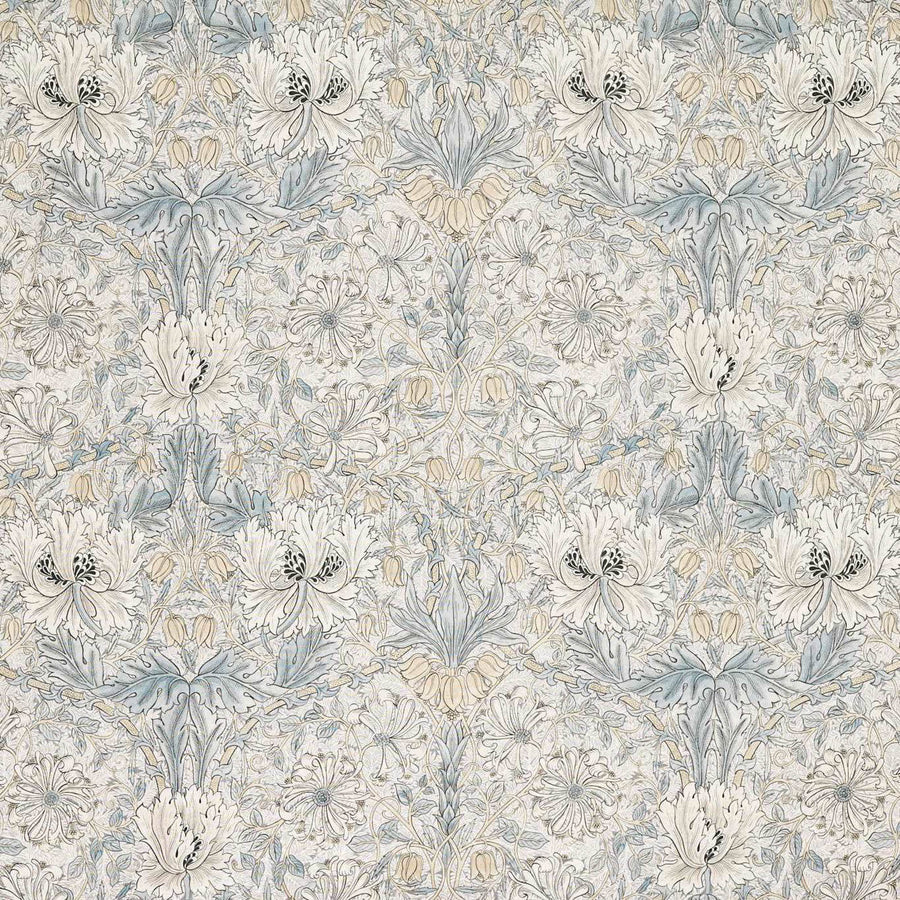 Campione di tessuto Pure Honeysuckle & Tulip Sheer Wide Width — Morris & Co