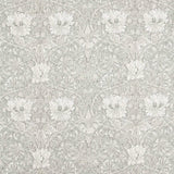 Pure Honeysuckle & Tulip Wide Width Soft Mint/Grey — Morris & Co Stoff