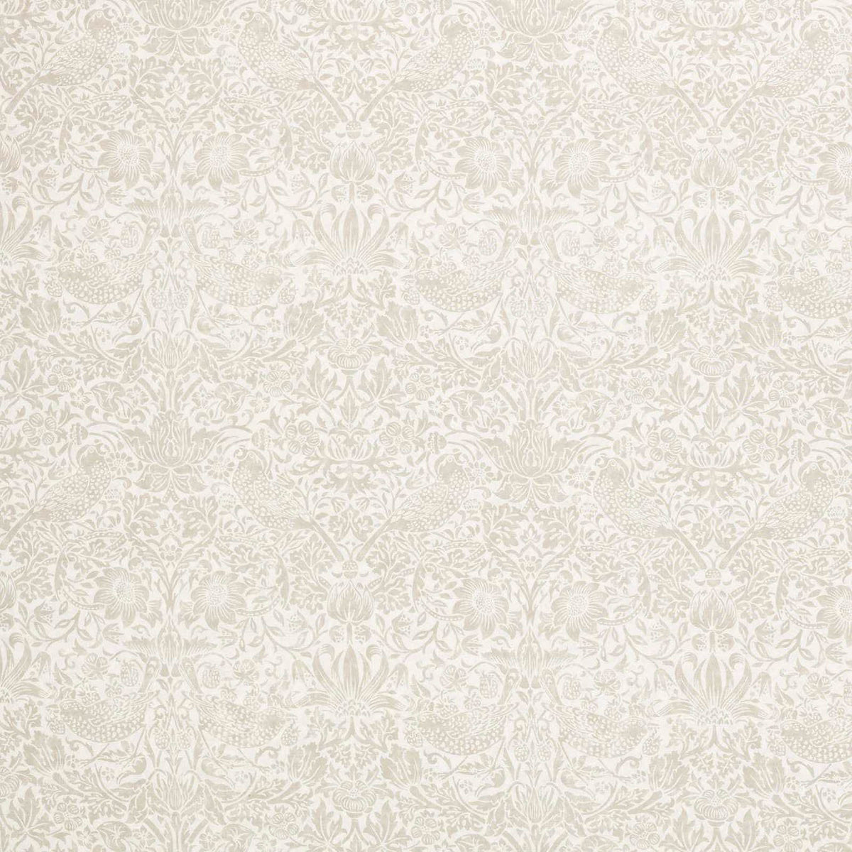 Pure Strawberry Thief Sheer Wide Width Linen — Morris & Co Stoff