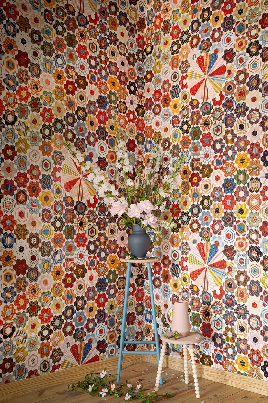 Quilt sfeerbeeld — Pierre Frey behang