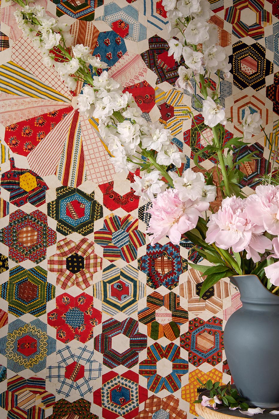 Quilt sfeerbeeld — Pierre Frey behang