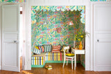 Saint Trop room setting — Pierre Frey wallpaper