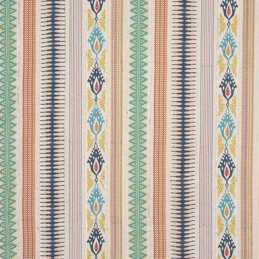 Shimla Fabric Sample Blue/Multi