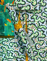 Sinularia room setting — Pierre Frey wallpaper
