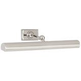 16" Cabinet Maker's Bilderleuchte – Polished Nickel