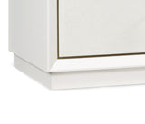 Small Chest of Three Drawers Crackle Ceramic Lacquer