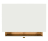 Small Chest of Three Drawers Crackle Ceramic Lacquer