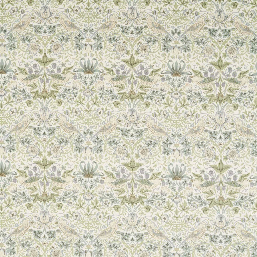 Campione di tessuto Strawberry Thief Wide Width — Morris & Co