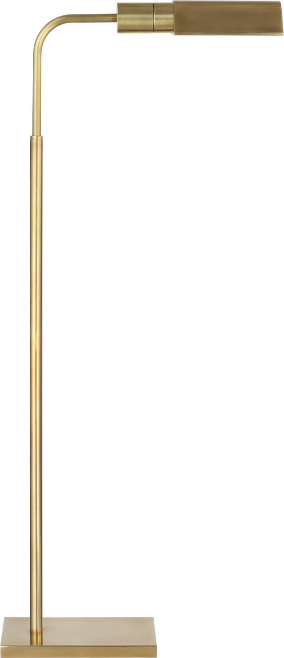 Studio Adjustable Cordless Pharmacy Floor Lamp Antique-Burnished Brass