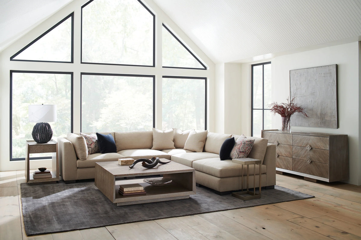 Boxcar Coffee Table - Caracole