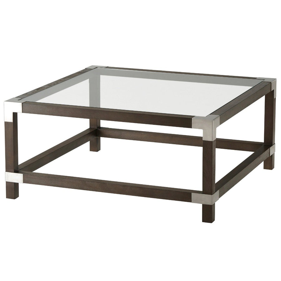 Vierkante salontafel Morrison groot in Anise — Theodore Alexander