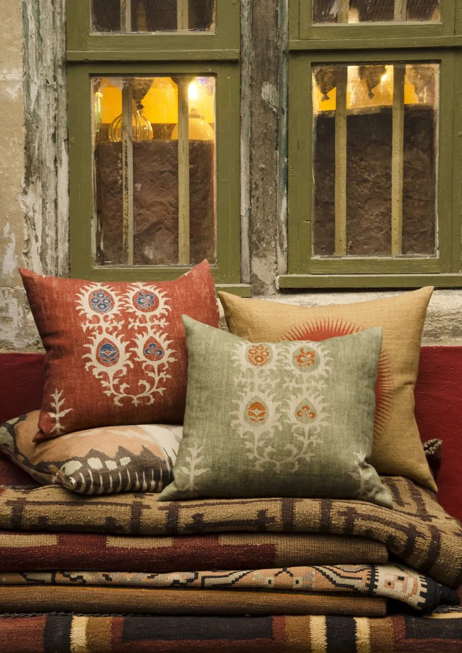 Tribal Flame Tree — Lewis & Wood stof