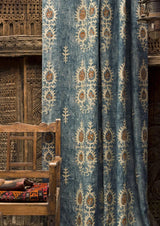Tribal Masai Blue — Lewis & Wood stof