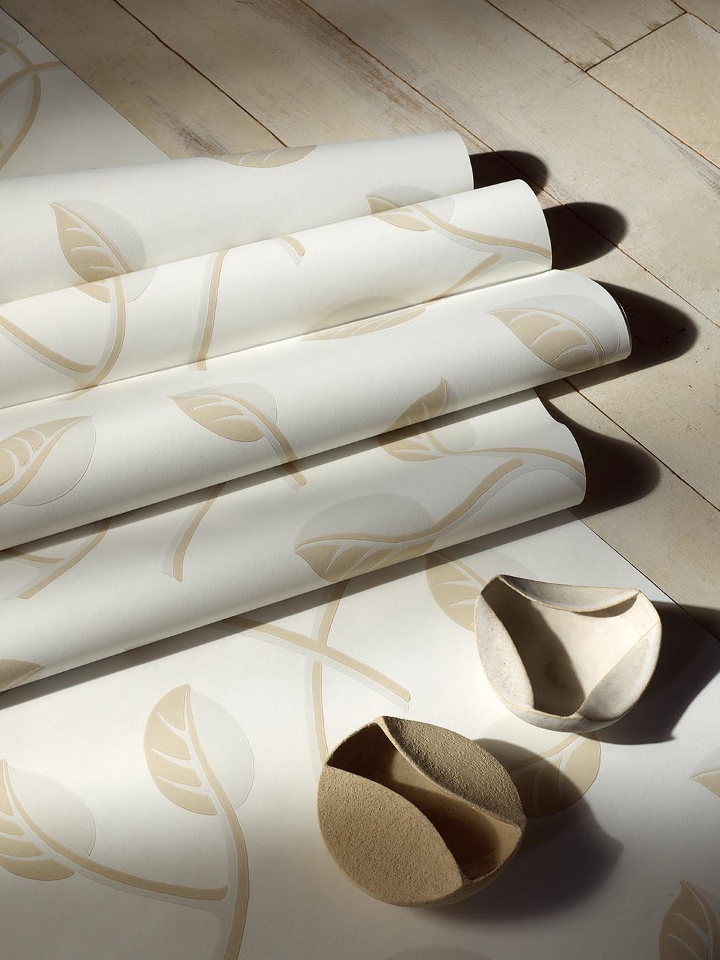 Valbonne room setting — Pierre Frey wallpaper