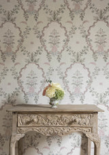 Vallance Myrtle Pink — Lewis & Wood behang