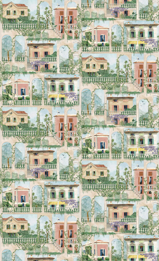 Osborne and Little Villa como Terracotta -tapetti