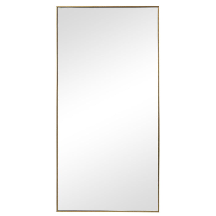 Slim Frame Midi Mirror Gold — Keiichi
