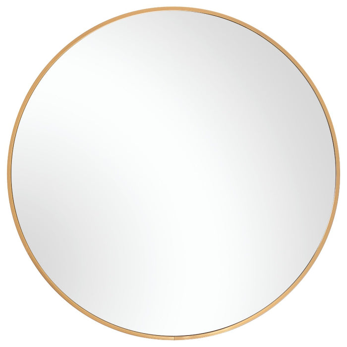 Eve Small Round Mirror Gold — Keiichi