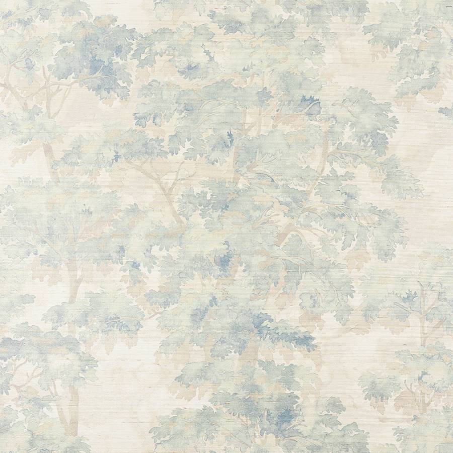 Arbour Old Blue — Colefax & Fowler wallpaper