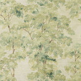 Arbour Olive Green — Colefax & Fowler wallpaper