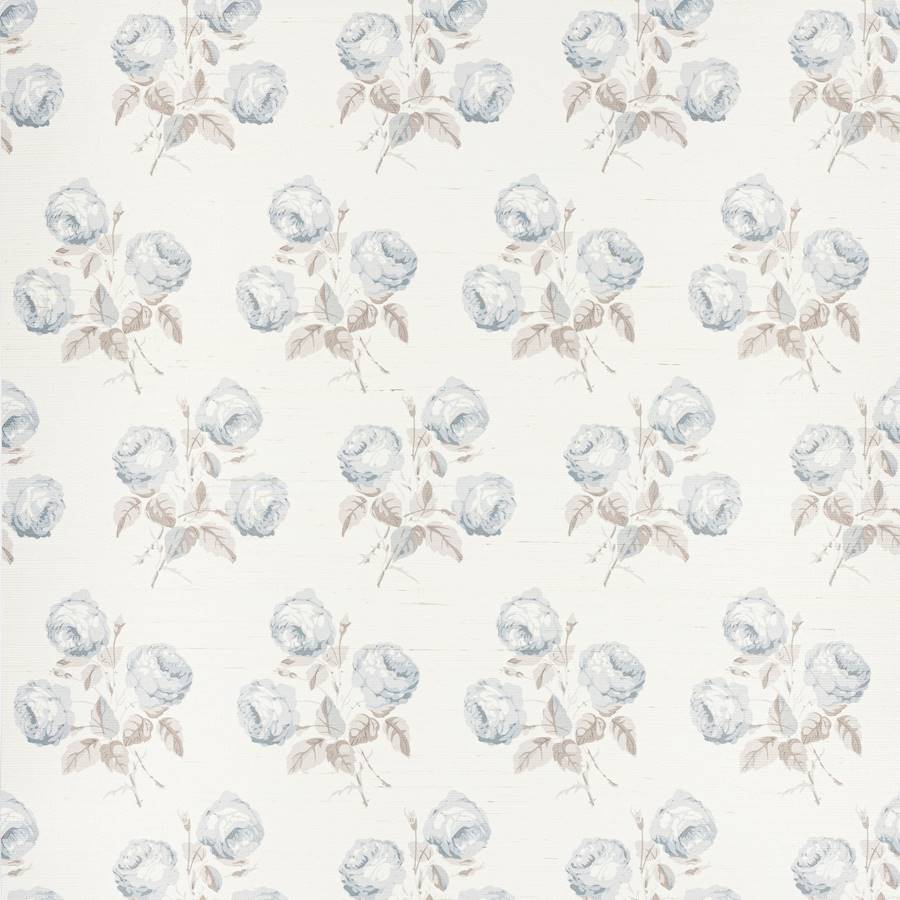 Bowood Blue/Grey — Colefax & Fowler behang