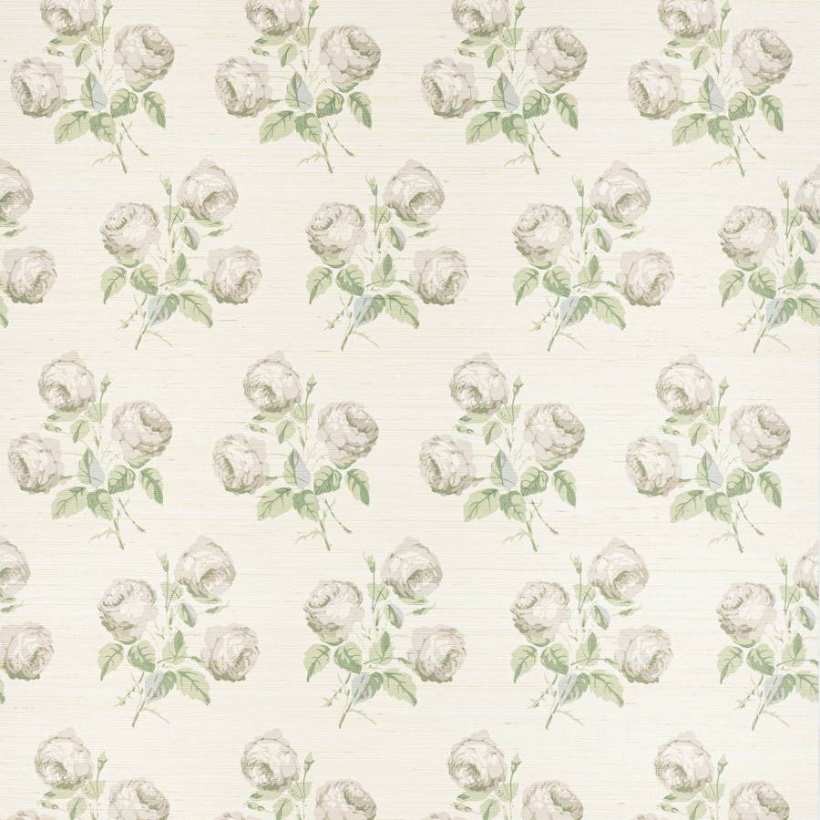 Bowood Silver Leaf — Colefax & Fowler behang