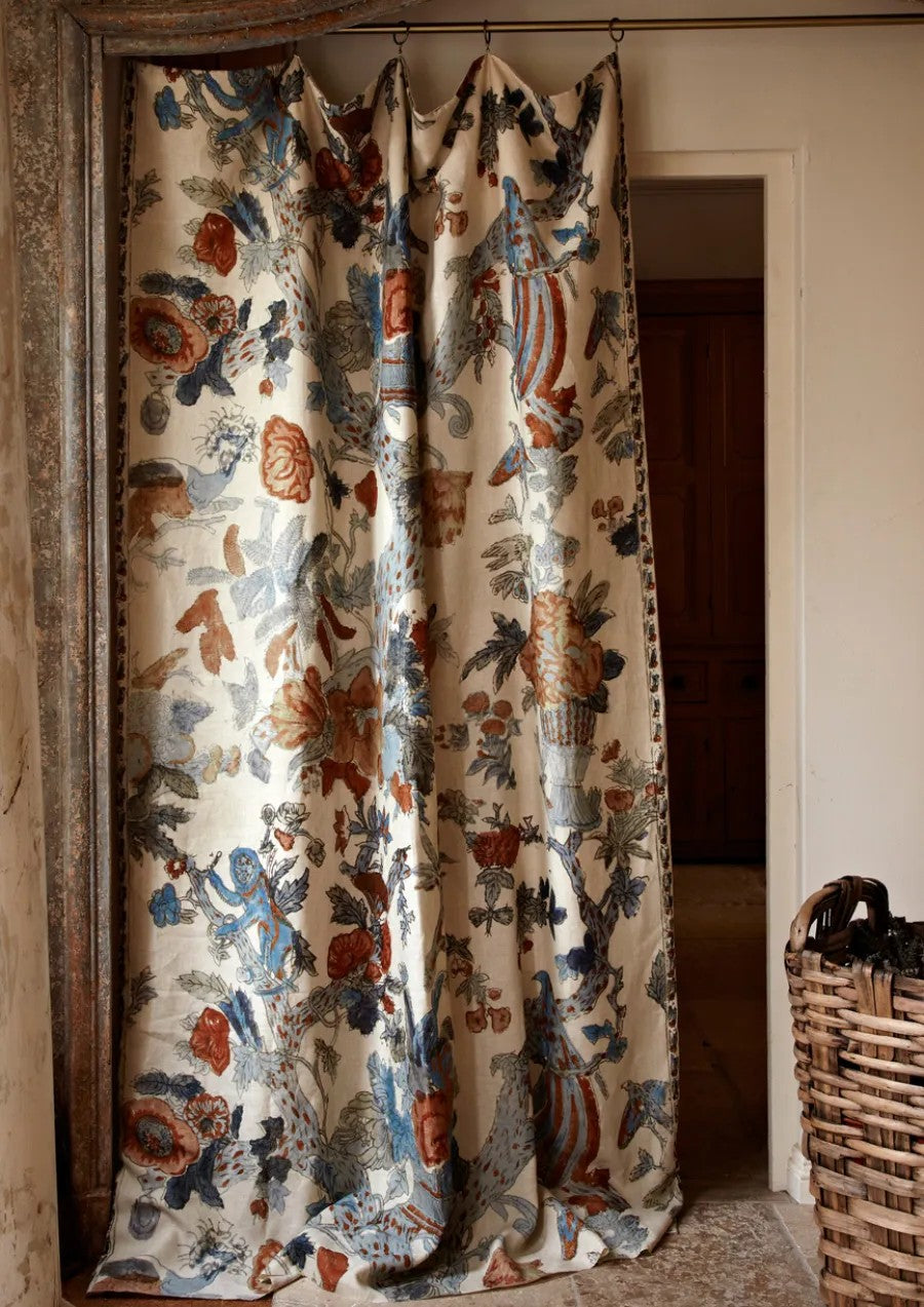 Wild Thing Copper Cobalt — Lewis & Wood stof