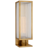 York 16" Single Box Wandleuchte Soft Brass