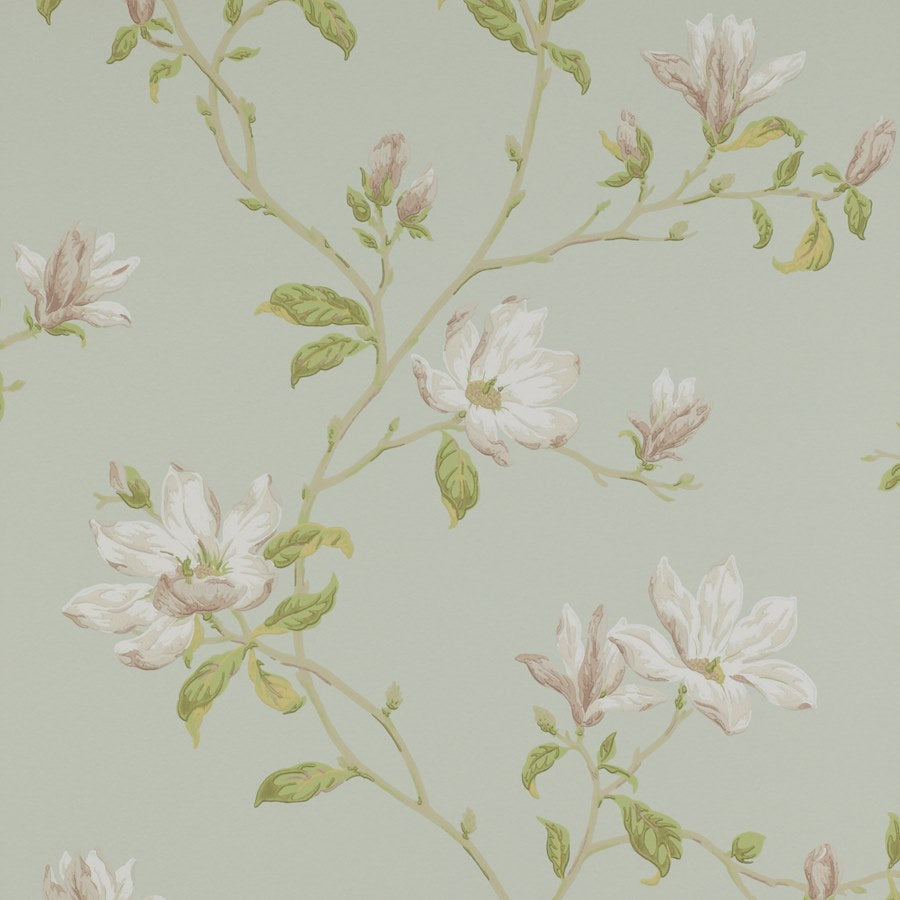 Colefax Fowler Wallpaper Marchwood Aqua
