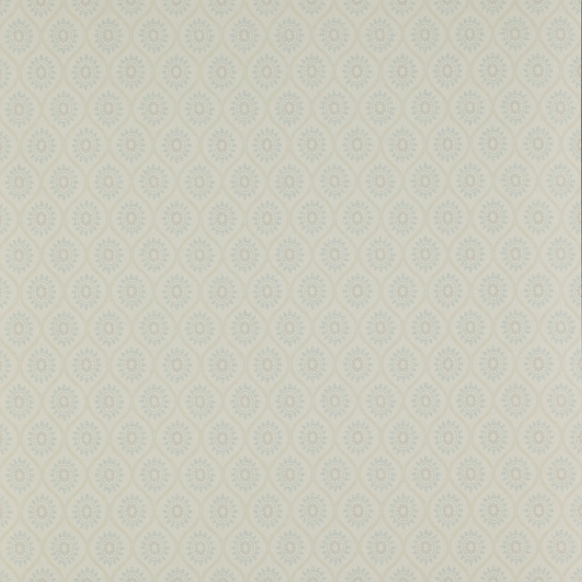 Colefax Fowler Tapet Brightwell Blue/Cream