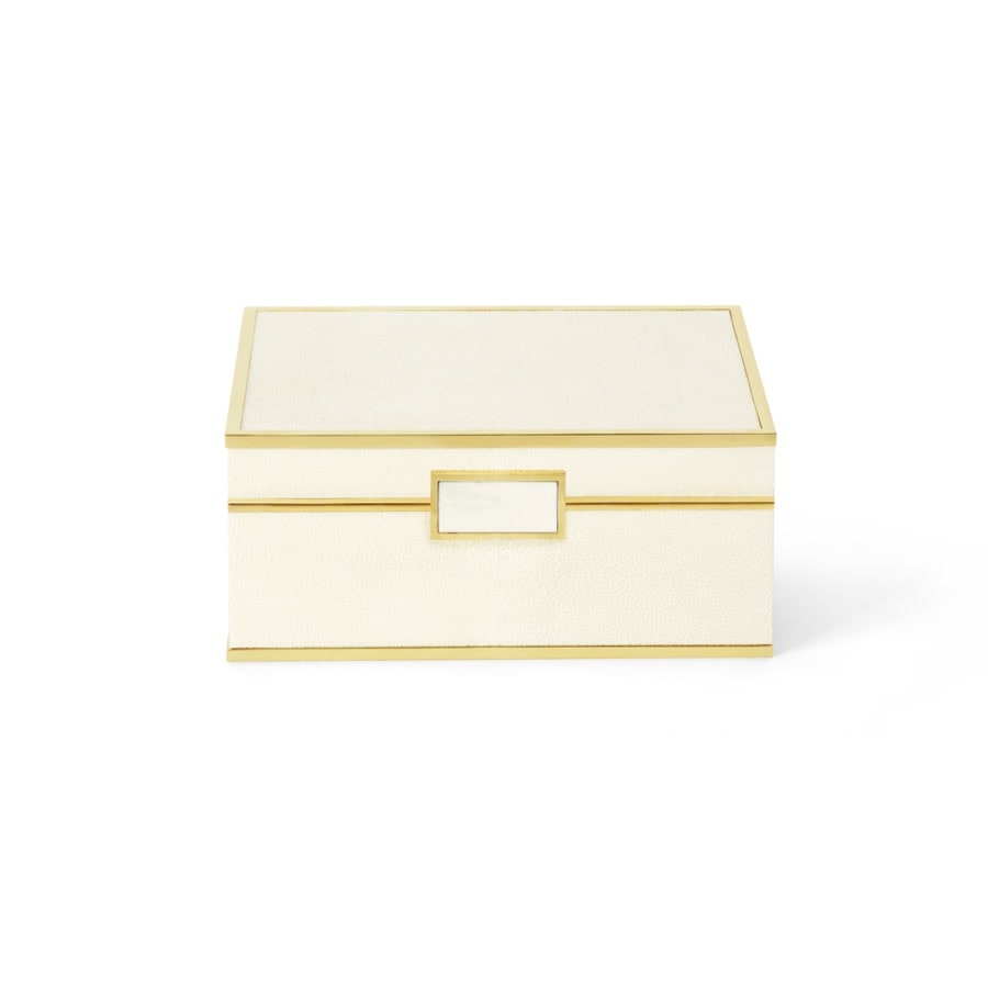 Aerin Classic Shagreen (Small) Cream -korurasia