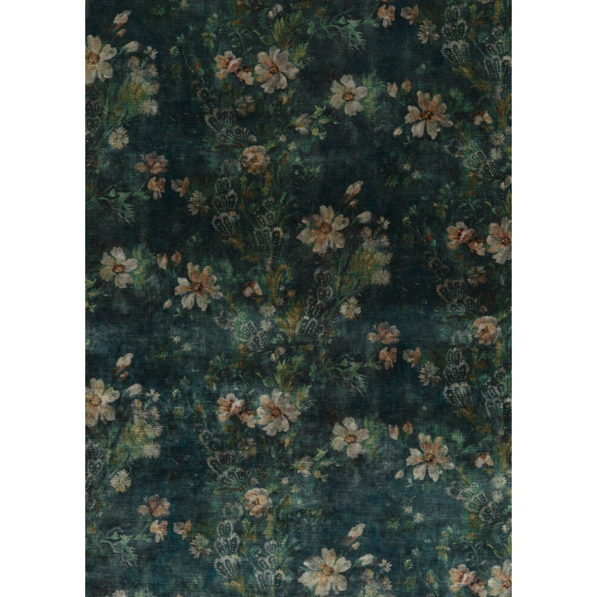 Queen'S Garden Velvet Stoff