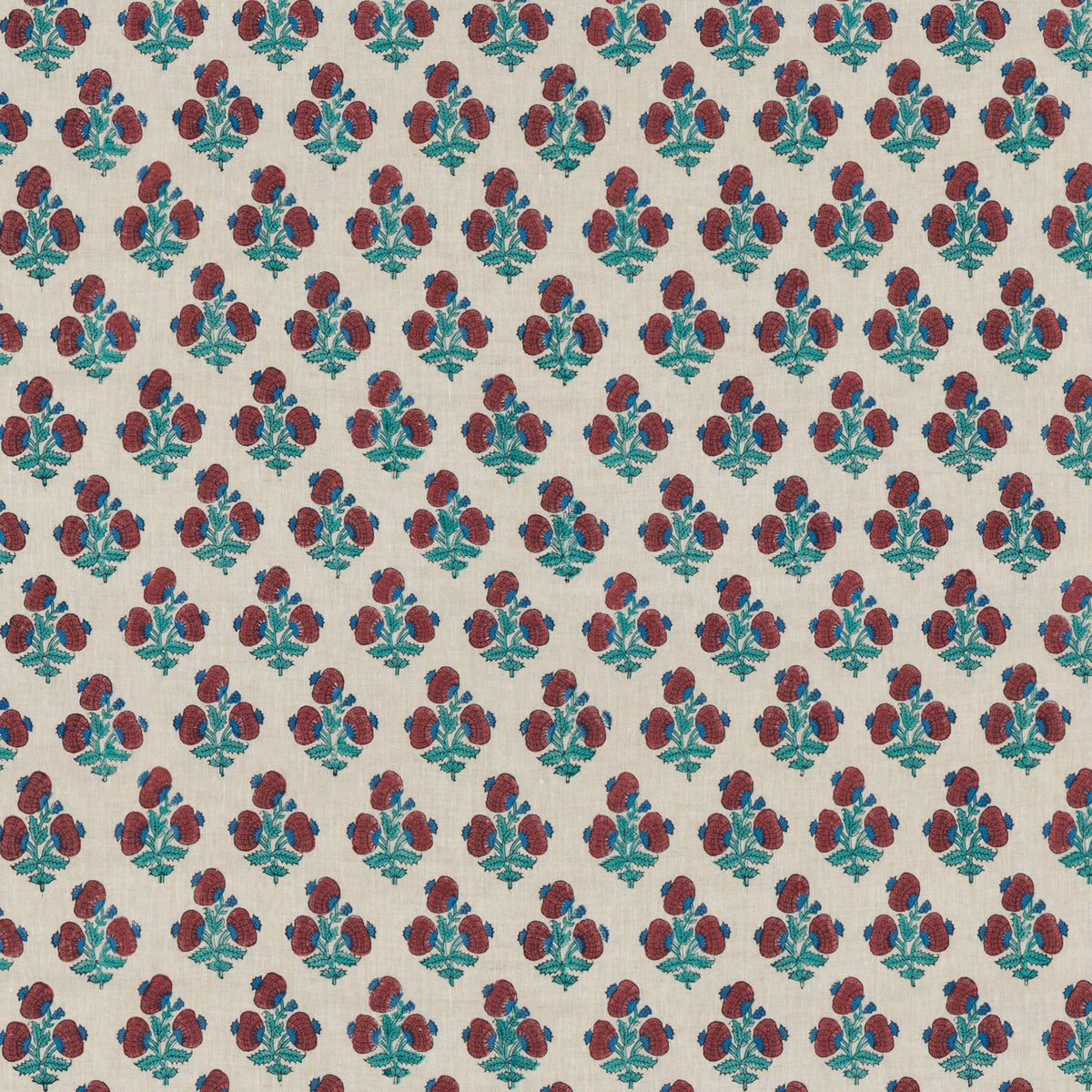 Jaipur Poppy Stoff