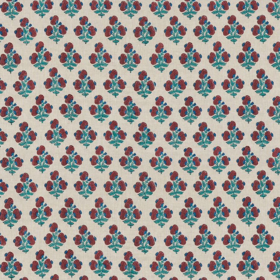 Jaipur Poppy Tyg — G P & J Baker