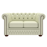 Fleming 2-istuttava Chesterfield-sohva Birch Cream