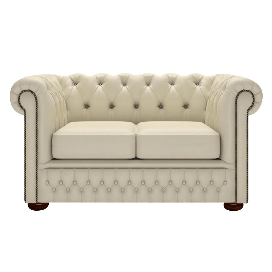 Fleming 2-istuttava Chesterfield-sohva Birch Ivory