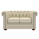 Fleming 2-istuttava Chesterfield-sohva Birch Ivory