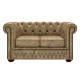 Fleming 2-istuttava Chesterfield-sohva Etna Beige