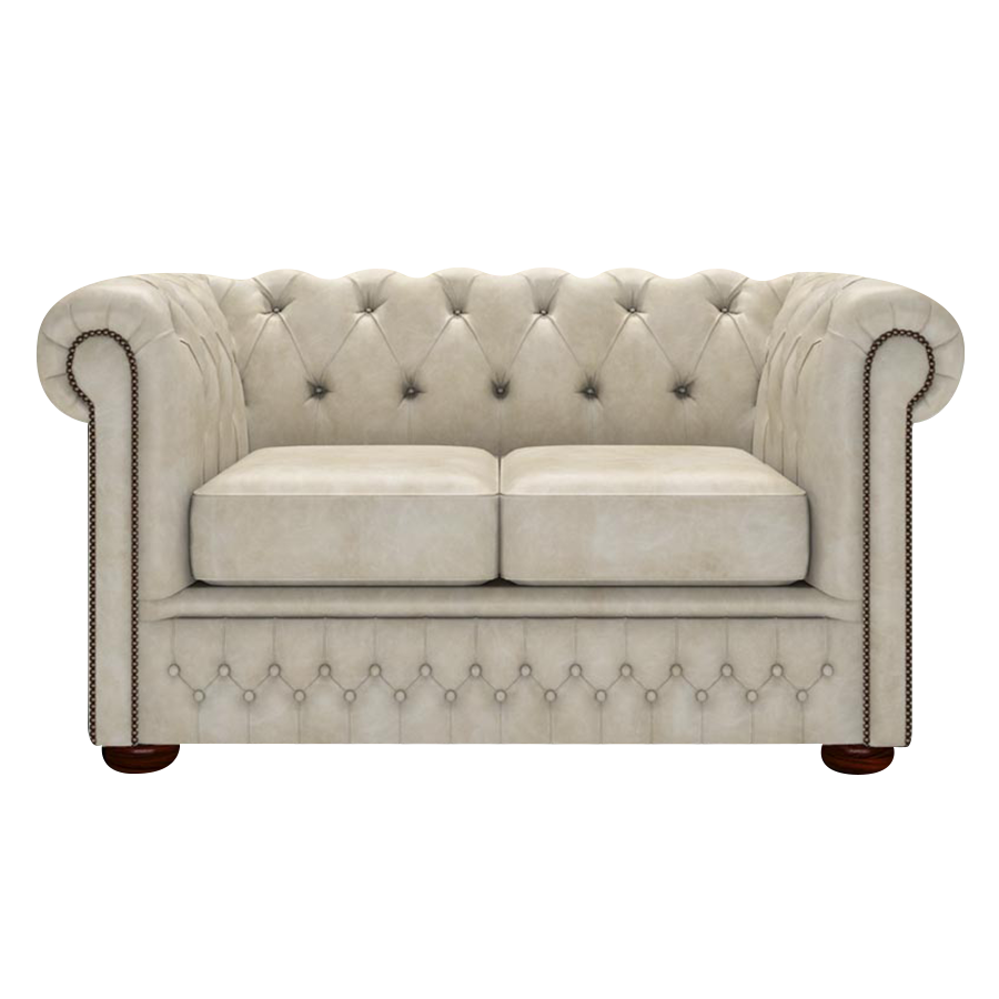 Fleming 2-istuttava Chesterfield-sohva Etna Cream