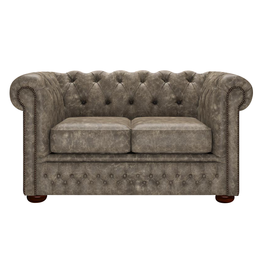 Fleming 2-istuttava Chesterfield-sohva Etna Taupe
