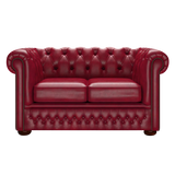 Fleming 2-istuttava Chesterfield-sohva Old English Gamay