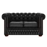Fleming 2-istuttava Chesterfield-sohva – Tudor Spice