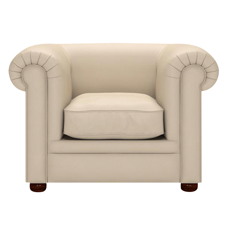 Austen Chesterfield Armchair Birch Blush Beige